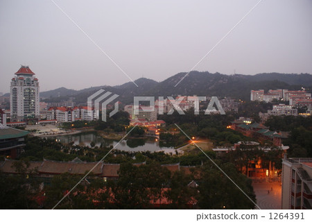 中國廈門廈門大學的廣闊校園 中國廈門廈門大學的廣闊校園 1264391