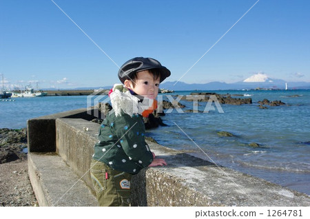 sandy beach, grin, grinning 1264781
