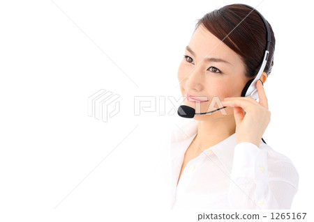 女操作員(白襯衫) 女操作員(白襯衫) 1265167