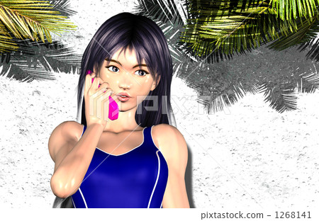 電話03穿著泳衣 1268141