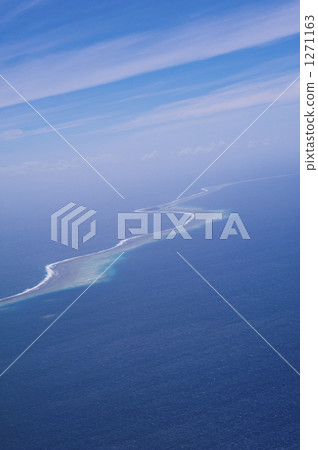 atoll, aerial, aerial photography 1271163
