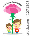 母親節（父母和孩子） 1271398