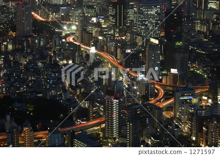 從六本木新城的夜景 從六本木新城的夜景 1271597