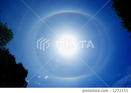 環繞光環和太陽 1272151