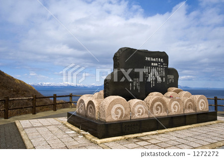 龍飛埼 津輕半島 短歌銘文 1272272