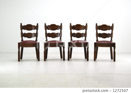 餐椅 正面的 正面 1272507
