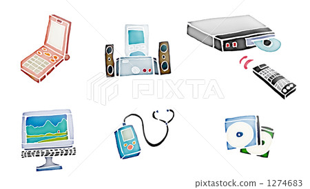 music player, tv, speaker 1274683