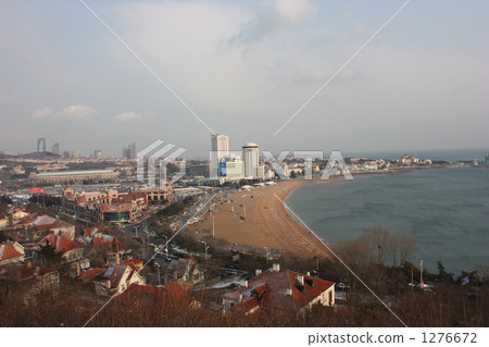 Qingdao old city and beach Qingdao old city and beach 1276672