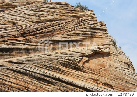 checkerboard mesa, grand circle, utah state 1278789