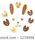 Rabbit cookie 1278998