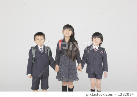 連接 小學生 小學學生 1282054