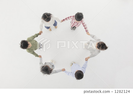 連接 小學學生 小學生 1282124