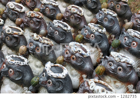 信樂瓷器 貉 塑像 1282735