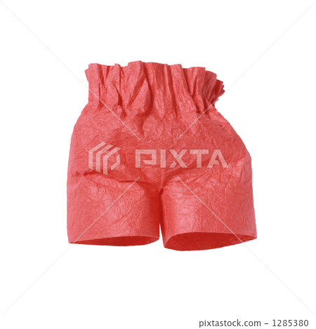 trunks, paper, red 1285380