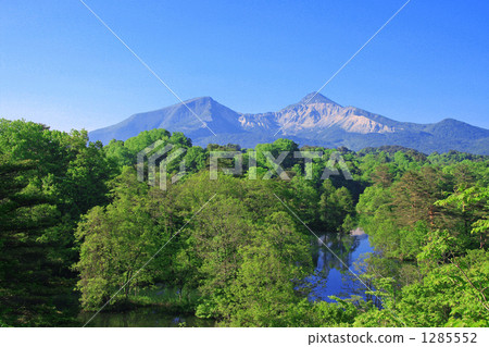 Nakase Swamp and Bandai Mountain Nakase Swamp and Bandai Mountain 1285552