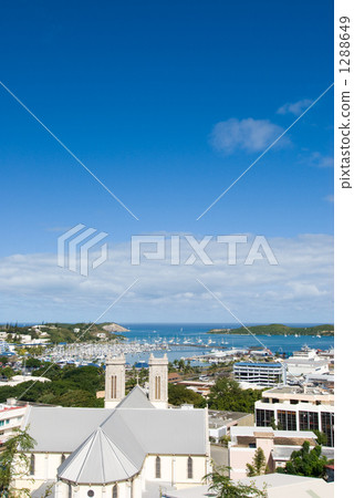 努美阿 風景 海灣 1288649