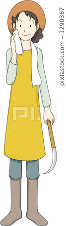Field female illustration 1290367