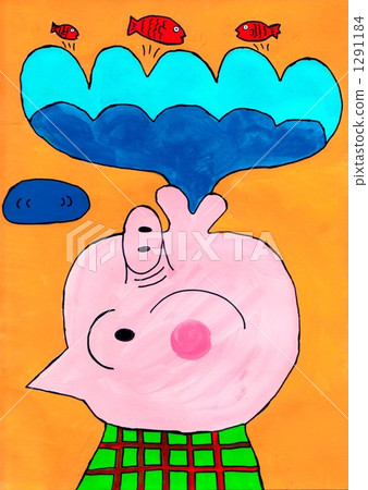 fountain, water fountain, pig 1291184