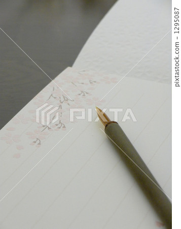 佐倉圖片明信片和玻璃筆 1295087