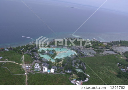 A huge resort of Cebu seen from the sky A huge resort of Cebu seen from the sky 1296762