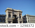 米蘭的Galeria Vittorio Emanuele II 1298372