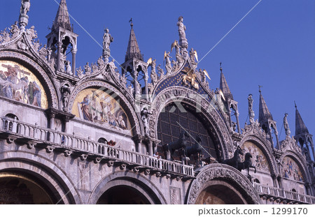 聖馬克大教堂的威尼斯 1299170