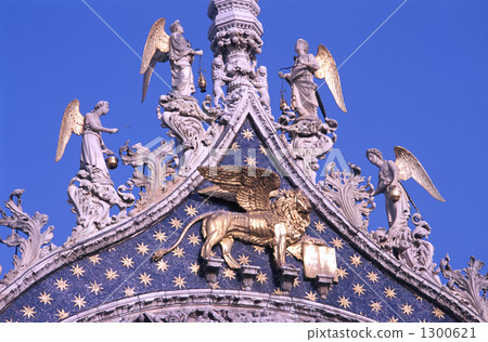 聖馬克大教堂的威尼斯 聖馬克大教堂的威尼斯 1300621