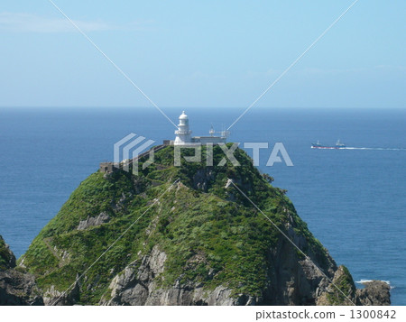 在最南端的大陸的Sata海角的燈塔 在最南端的大陸的Sata海角的燈塔 1300842