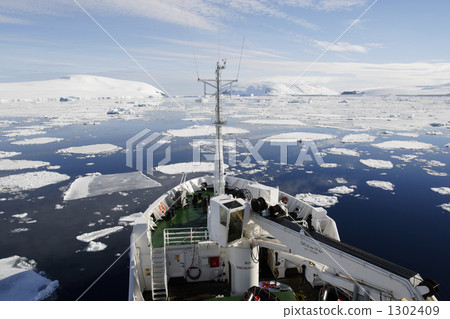 冰 冰冷 船隻 1302409