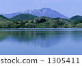 Mt. Iwate and Imperial Palace 1305411