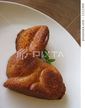 烤的糖果的兔子 1312369