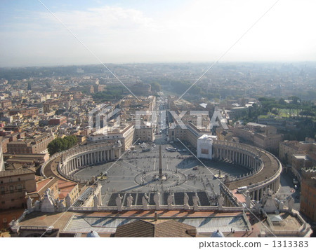 聖彼得廣場·頂視圖·1 1313383
