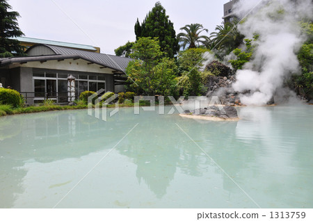 Shiraneike地獄Beppu地獄訪問 1313759