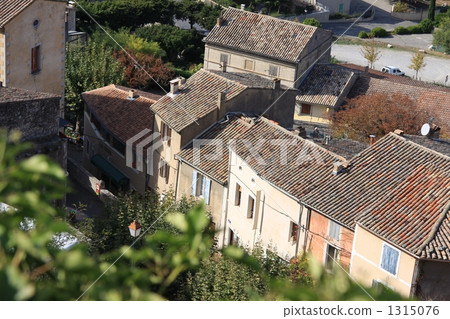 Tiled Roof, townscape, marmalade 1315076