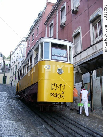 Tram in Lisbon Tram in Lisbon 1316055