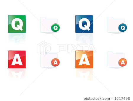 問答圖標 問答圖標 1317498