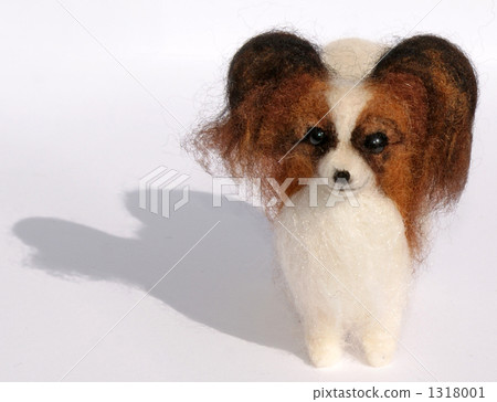 Papillon of wool felt Papillon of wool felt 1318001