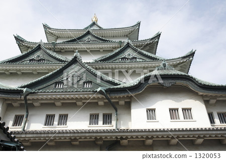 castle tower, tenshukaku, nagoya castle 1320053