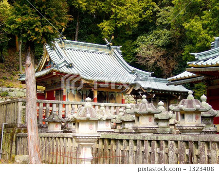 Takiyama Toshogu Shrine和主樓 1323408