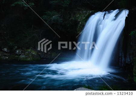 河津七瀘 瀑布 水花 1323410