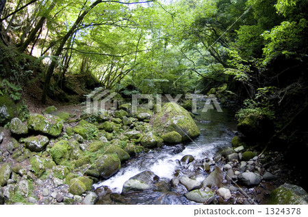 Kawamata River Higashizawa Valley of Kiyosato Plateau in Nagano Prefecture Kawamata River Higashizawa Valley of Kiyosato Plateau in Nagano Prefecture 1324378