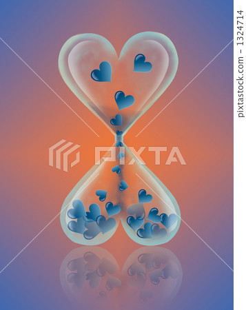 Heart Hourglass Heart Hourglass 1324714