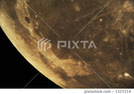 Moon surface 002 (Moon coordinate W 34 ° N 44 °) 1325314