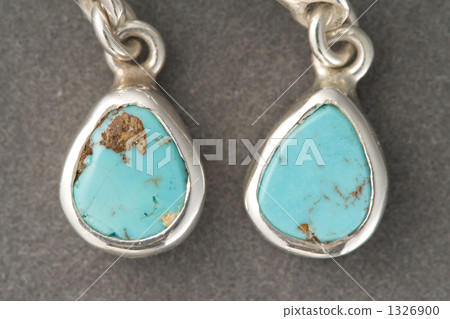 綠松石石耳環 1326900