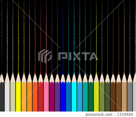 鉛筆 彩色鉛筆 繪畫材料 1329489