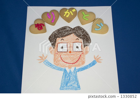 餅乾 面部彩繪 謝謝 1330852