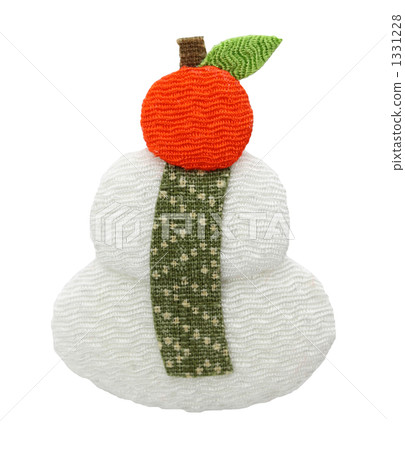 New year's card material kagami cake 1331228