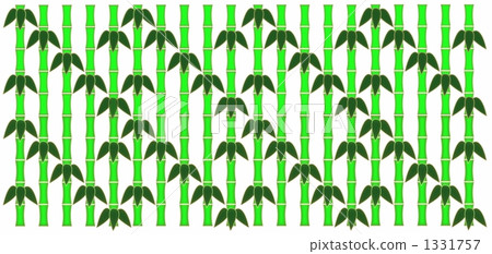 Bamboo pattern - Stock Illustration [1331757] - PIXTA