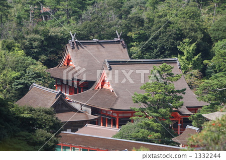 hinomisaki shrine, taishtown, shinto shrine 1332244
