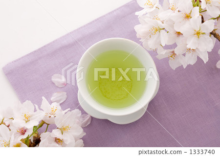 Iyoshino和綠茶 1333740